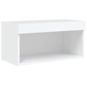 TV skříňka s LED osvětlením bílá 60 x 30 x 30 cm - obrázek 7