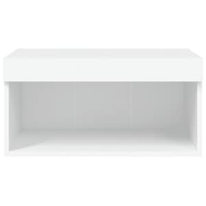 TV skříňka s LED osvětlením bílá 60 x 30 x 30 cm - obrázek 8