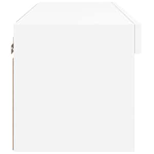 TV skříňka s LED osvětlením bílá 60 x 30 x 30 cm - obrázek 9