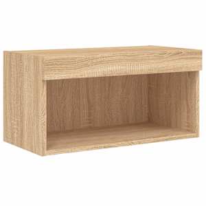 TV skříňka s LED osvětlením dub sonoma 60 x 30 x 30 cm - obrázek 7