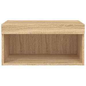 TV skříňka s LED osvětlením dub sonoma 60 x 30 x 30 cm - obrázek 8