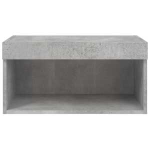 TV skříňka s LED osvětlením betonově šedá 60 x 30 x 30 cm - obrázek 8