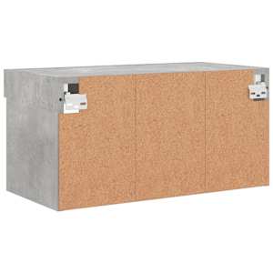 TV skříňka s LED osvětlením betonově šedá 60 x 30 x 30 cm - obrázek 10