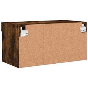 TV skříňka s LED osvětlením kouřový dub 60 x 30 x 30 cm - obrázek 10