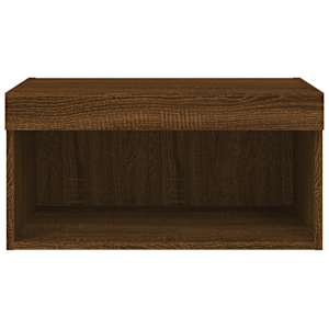 TV skříňka s LED osvětlením hnědý dub 60 x 30 x 30 cm - obrázek 8