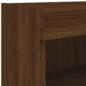 TV skříňka s LED osvětlením hnědý dub 60 x 30 x 30 cm - obrázek 11