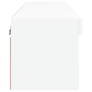 TV skříňka s LED osvětlením bílá 80 x 30 x 30 cm - obrázek 9