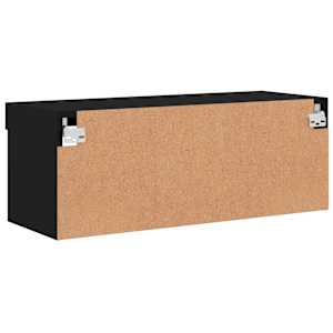 TV skříňka s LED osvětlením černá 80 x 30 x 30 cm - obrázek 10