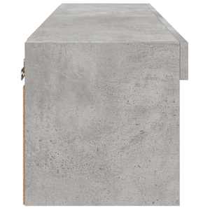 TV skříňka s LED osvětlením betonově šedá 80 x 30 x 30 cm - obrázek 9