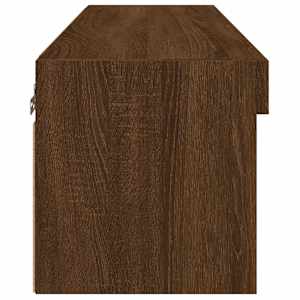 TV skříňka s LED osvětlením hnědý dub 80 x 30 x 30 cm - obrázek 9