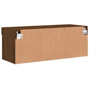 TV skříňka s LED osvětlením hnědý dub 80 x 30 x 30 cm - obrázek 10