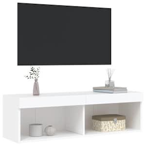 TV skříňka s LED osvětlením bílá 100 x 30 x 30 cm - obrázek 6