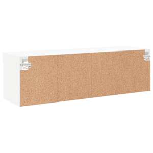TV skříňka s LED osvětlením bílá 100 x 30 x 30 cm - obrázek 10