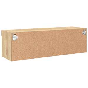 TV skříňka s LED osvětlením dub sonoma 100 x 30 x 30 cm - obrázek 12
