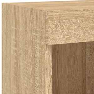 TV skříňka s LED osvětlením dub sonoma 100 x 30 x 30 cm - obrázek 13