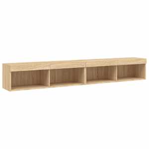 TV skříňky s LED osvětlením 2 ks dub sonoma 100 x 30 x 30 cm - obrázek 7