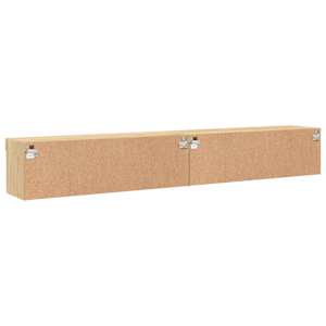 TV skříňky s LED osvětlením 2 ks dub sonoma 100 x 30 x 30 cm - obrázek 10