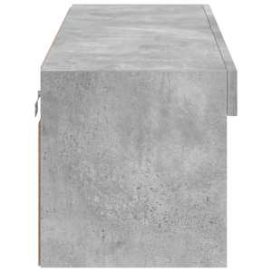 TV skříňka s LED osvětlením betonově šedá 100 x 30 x 30 cm - obrázek 11