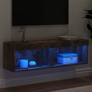 TV skříňka s LED osvětlením kouřový dub 100 x 30 x 30 cm - obrázek 4