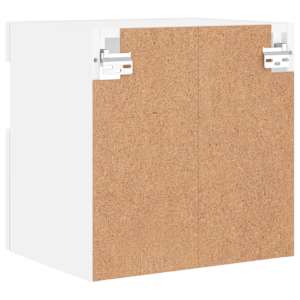 Nástěnná TV skříňka s LED osvětlením bílá 40 x 30 x 40 cm - obrázek 11