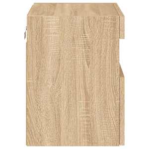 Nástěnná TV skříňka s LED osvětlením dub sonoma 40 x 30 x 40 cm - obrázek 10