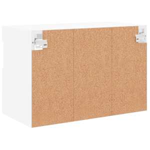 Nástěnná TV skříňka s LED osvětlením bílá 60 x 30 x 40 cm - obrázek 11