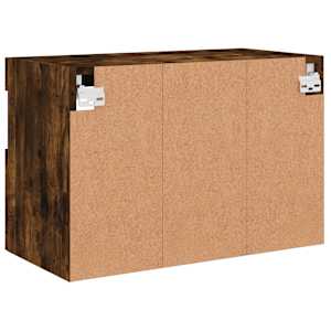 Nástěnná TV skříňka s LED osvětlením kouřový dub 60x30x40 cm - obrázek 11