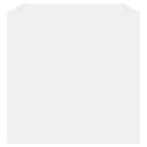 Nástěnná TV skříňka s LED osvětlením bílá 30,5 x 35 x 30 cm - obrázek 9