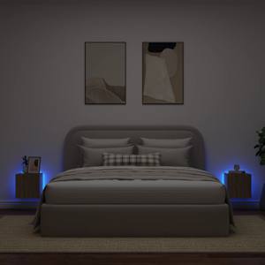 Nástěnné TV skříňky s LED 2 ks dub sonoma 30,5 x 35 x 30 cm - obrázek 3