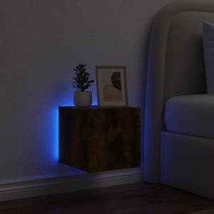 Nástěnná TV skříňka s LED osvětlením kouřový dub 30,5x35x30 cm - obrázek 4