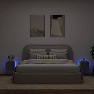 Nástěnné TV skříňky s LED 2 ks šedé sonoma 30,5 x 35 x 30 cm - obrázek 3