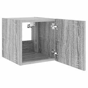 Nástěnné TV skříňky s LED 2 ks šedé sonoma 30,5 x 35 x 30 cm - obrázek 9