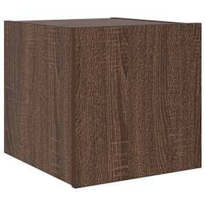 Nástěnné TV skříňky s LED 2 ks hnědý dub 30,5 x 35 x 30 cm - obrázek 8