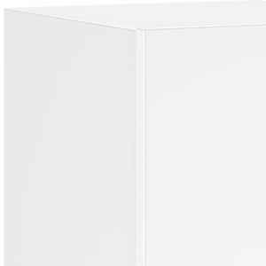 Nástěnná TV skříňka s LED osvětlením bílá 30,5 x 35 x 70 cm - obrázek 13