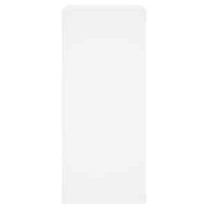Nástěnná TV skříňka s LED osvětlením bílá 30,5 x 35 x 70 cm - obrázek 9