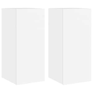 Nástěnné TV skříňky s LED osvětlením 2 ks bílé 30,5x35x70 cm - obrázek 2