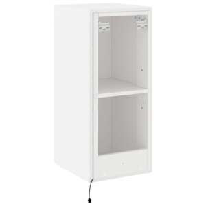 Nástěnné TV skříňky s LED osvětlením 2 ks bílé 30,5x35x70 cm - obrázek 11
