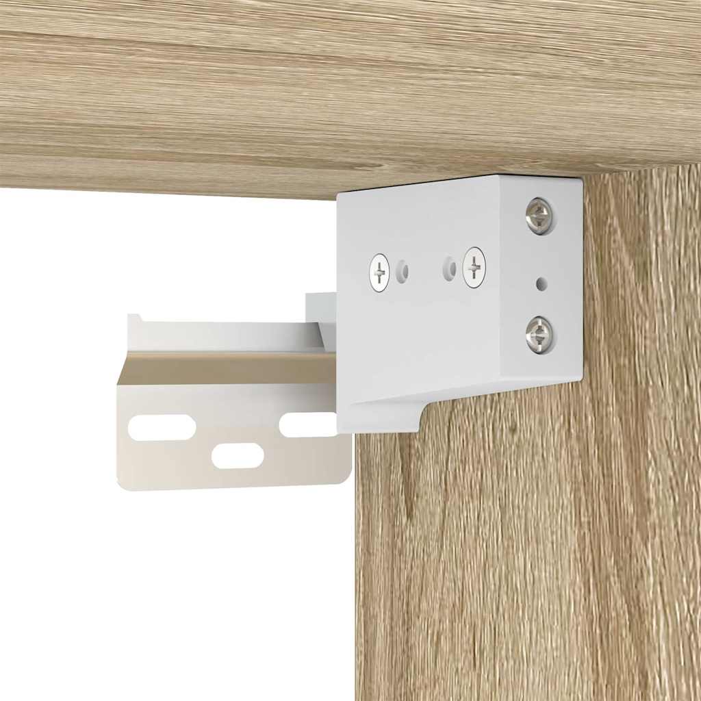 Nástěnná TV skříňka s LED osvětlením dub sonoma 30,5x35x70 cm - obrázek 14
