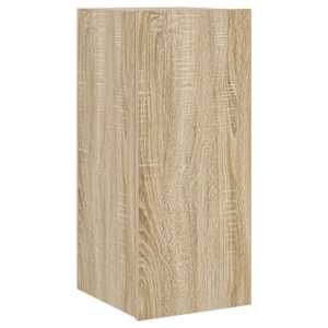 Nástěnné TV skříňky s LED 2 ks dub sonoma 30,5 x 35 x 70 cm - obrázek 7