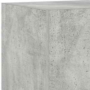 Nástěnná TV skříňka s LED osvětlením betonově šedá 30,5x35x70cm - obrázek 13