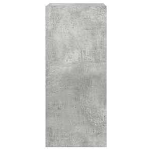 Nástěnná TV skříňka s LED osvětlením betonově šedá 30,5x35x70cm - obrázek 9