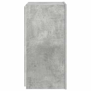 Nástěnná TV skříňka s LED osvětlením betonově šedá 30,5x35x70cm - obrázek 10