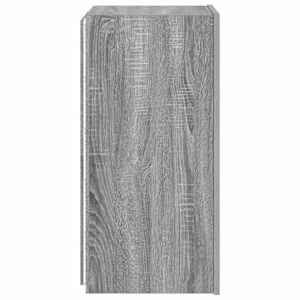Nástěnná TV skříňka s LED osvětlením šedá sonoma 30,5x35x70 cm - obrázek 10