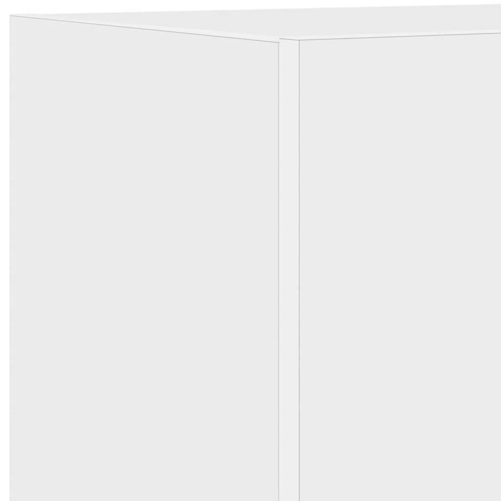 Nástěnná TV skříňka s LED osvětlením bílá 40,5 x 35 x 40 cm - obrázek 14