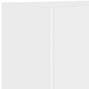 Nástěnná TV skříňka s LED osvětlením bílá 40,5 x 35 x 40 cm - obrázek 14