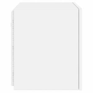Nástěnná TV skříňka s LED osvětlením bílá 40,5 x 35 x 40 cm - obrázek 11