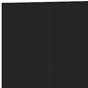 Nástěnná TV skříňka s LED osvětlením černá 40,5 x 35 x 40 cm - obrázek 14