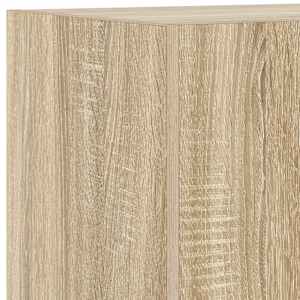 Nástěnná TV skříňka s LED osvětlením dub sonoma 40,5x35x40 cm - obrázek 13