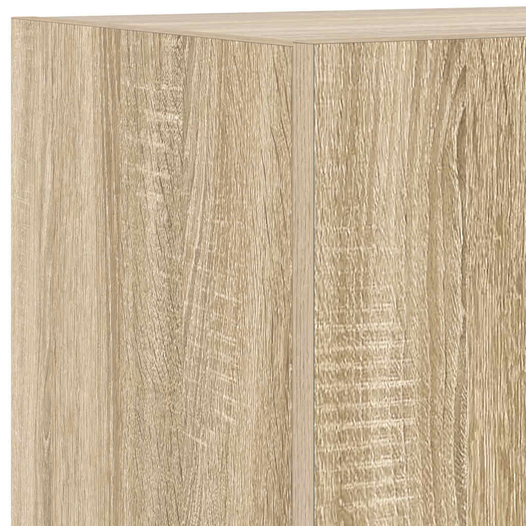 Nástěnné TV skříňky s LED 2 ks dub sonoma 40,5 x 35 x 40 cm - obrázek 14