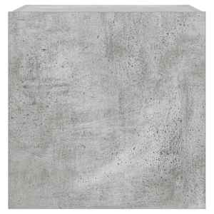 Nástěnná TV skříňka s LED osvětlením betonově šedá 40,5x35x40cm - obrázek 9
